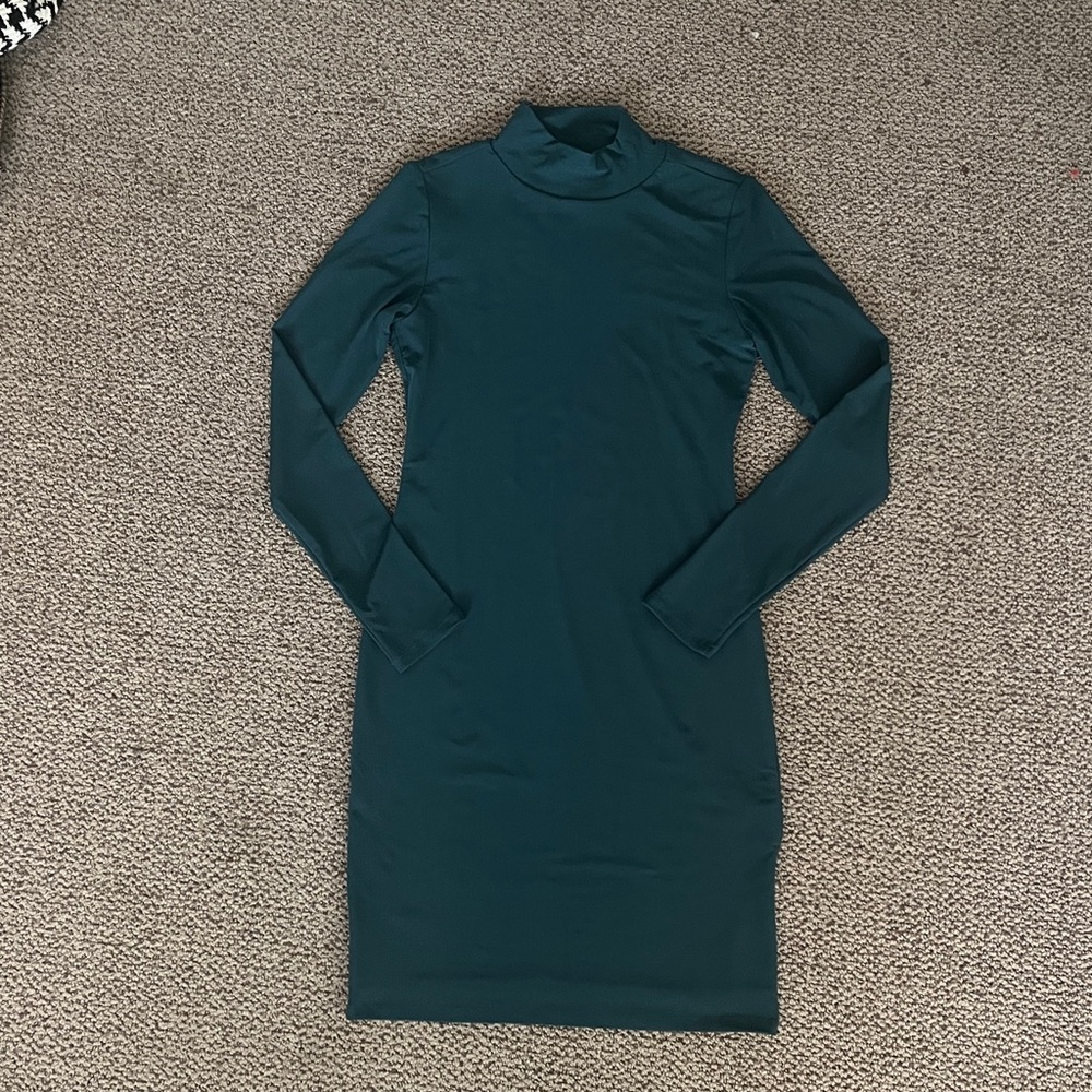Bar III ribbed bodycon dress